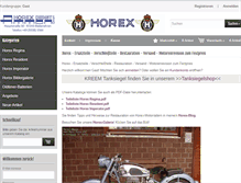 Tablet Screenshot of horex-ammon.de